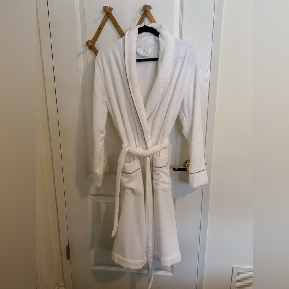 White Bath Robe